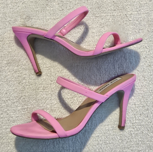 Steve Madden Shoes - Steve Madden Pink Strappy Heels Size 9 Y2K Girlhoodcore Feminine Coquette Girl
